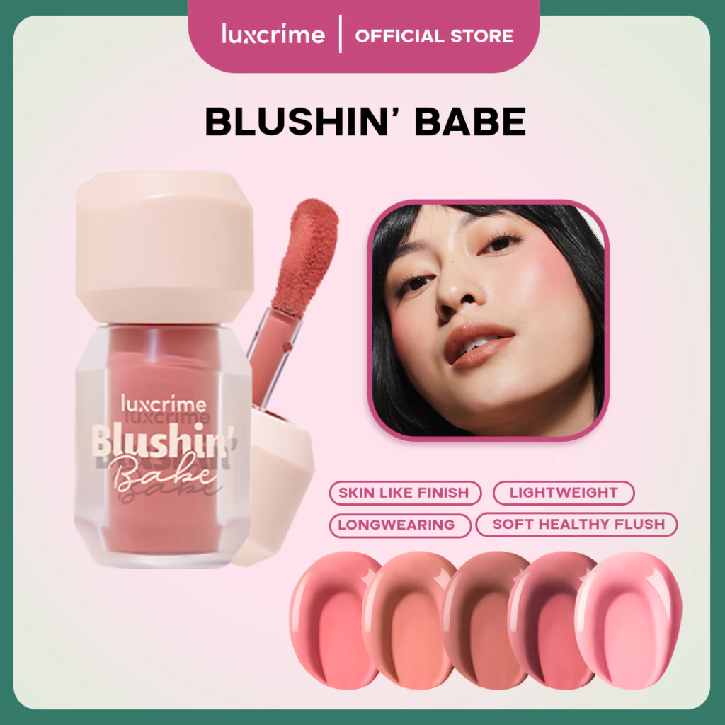 Luxcrime Blushin’ Babe Liquid Blush