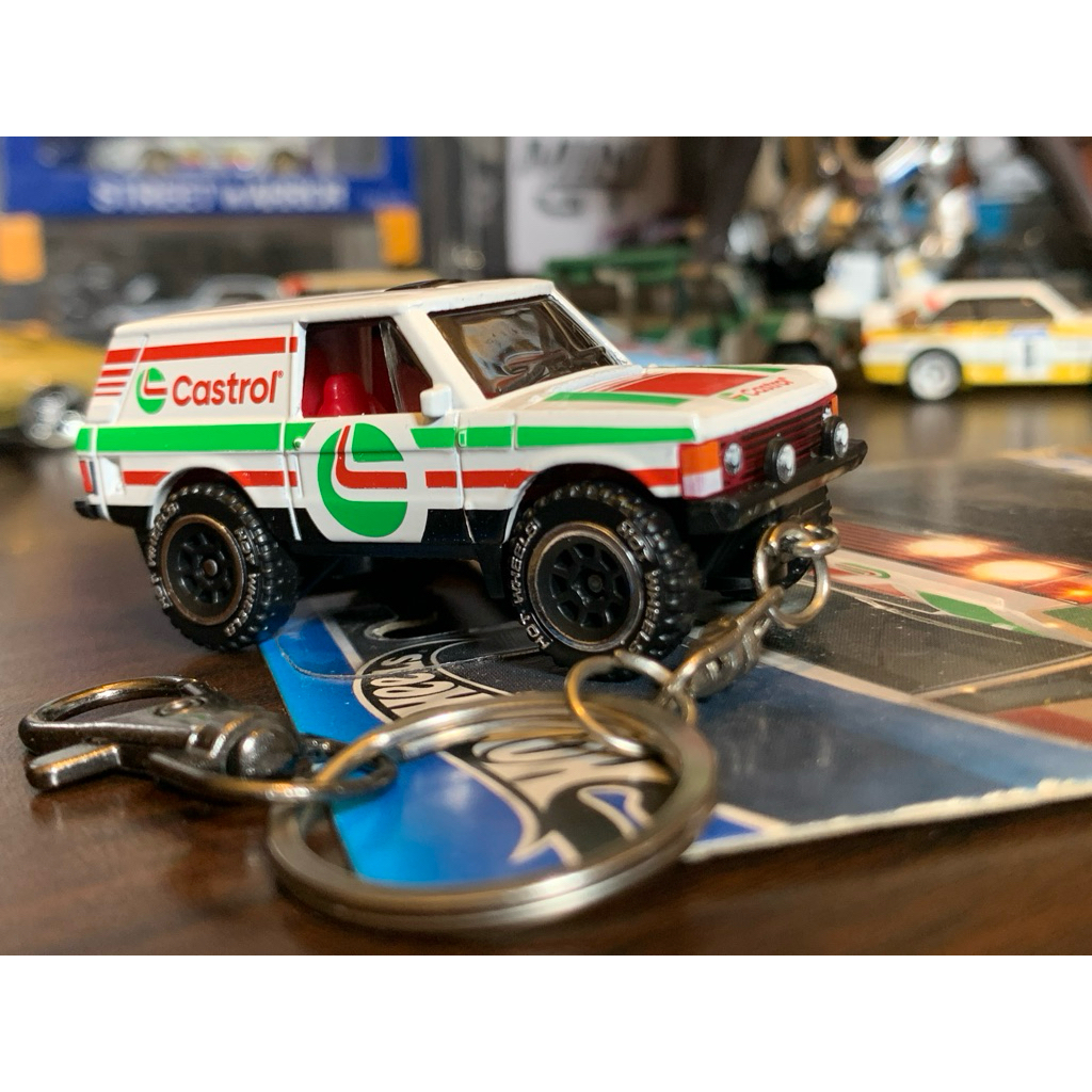 Gantungan Kunci - Hot Wheels Range Rover Classic Speed Graphics Keychain Hotwheels - Custom Ganci
