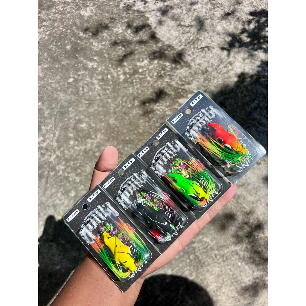 SOFTFROG BY SAKTI LURE TYPE SKIRT 4CM