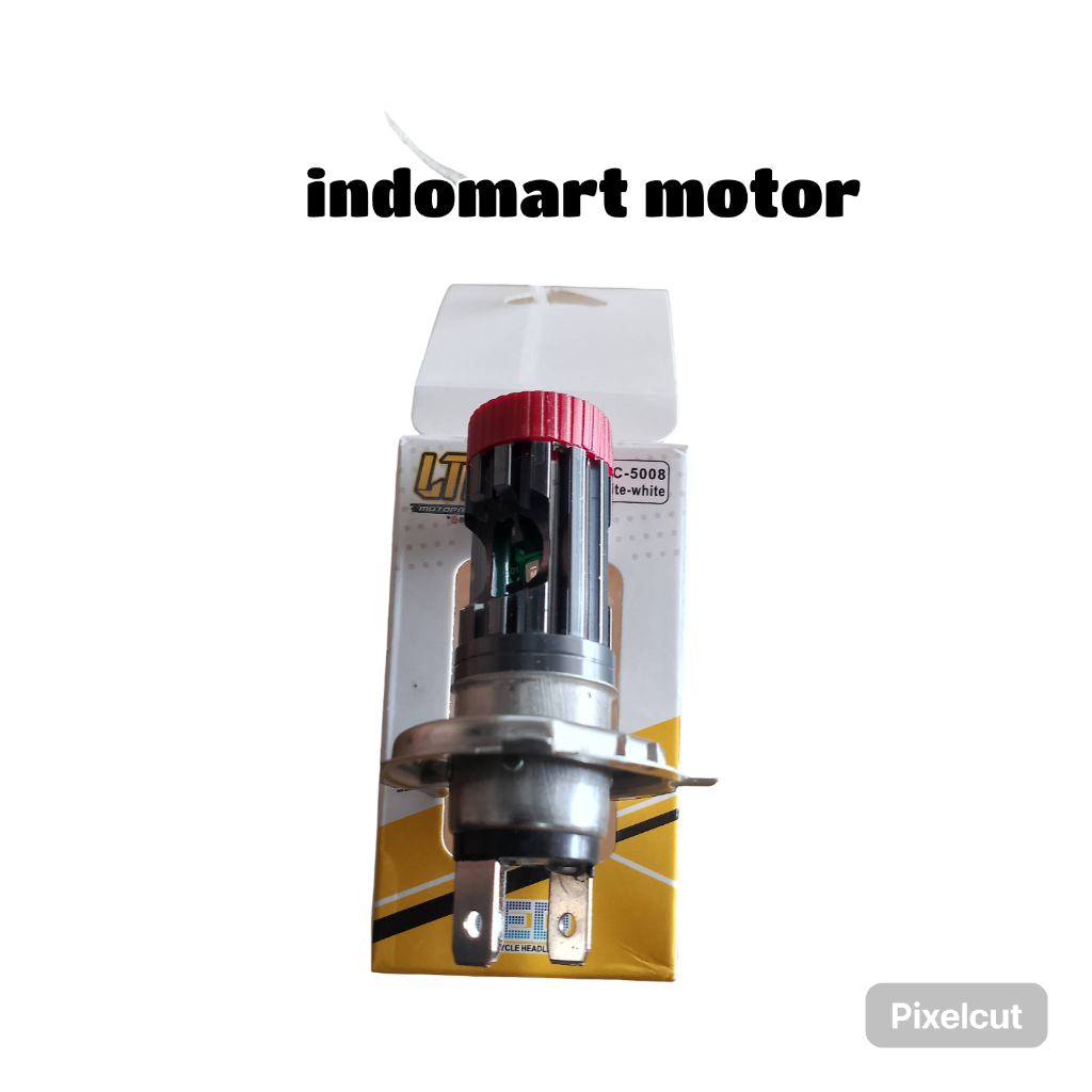 LAMPU LED H6 BILED SUPER TERANG PUTIH PUTIH MERK LTC