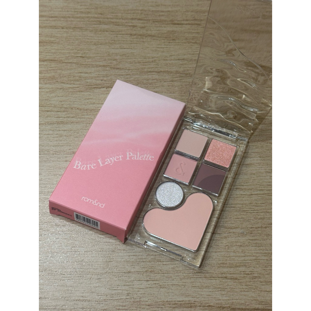 ROMAND EYESHADOW BARE LAYER PALETTE SHADE 02 STRAWBERRY MOOD