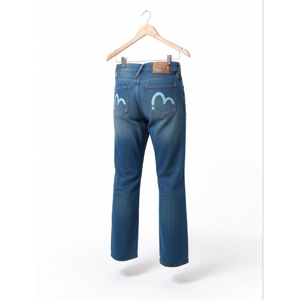 celana jeans evisu small logo rare bekas/second/pl/preloved