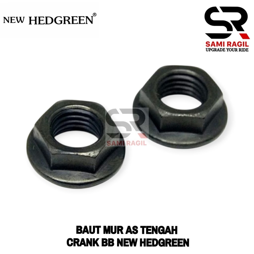 BAUT MUR AS TENGAH CRANK BB SEPEDA FEDERAL CTB LIPAT SELI FIXIE BALAP MTB NEW HEDGREEN
