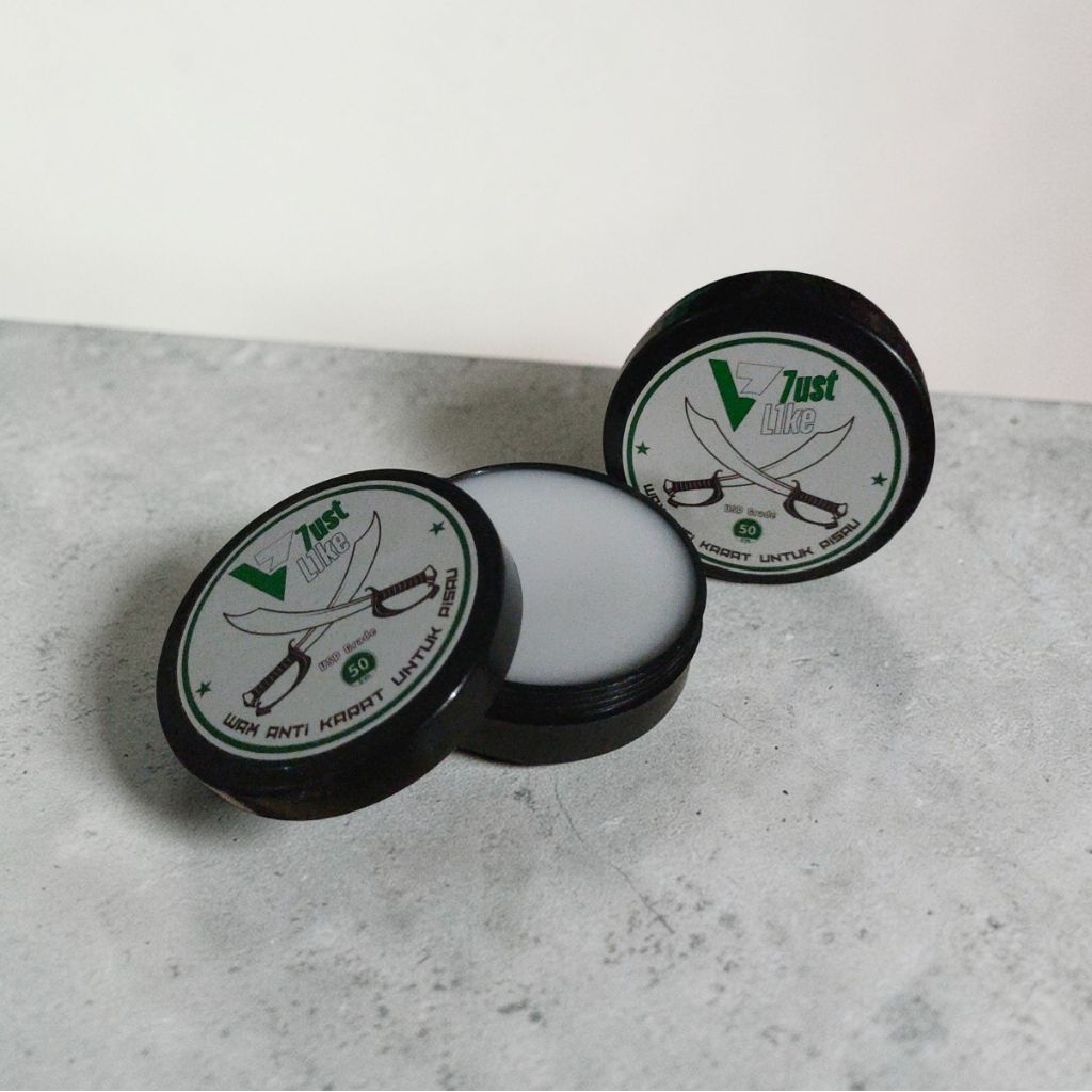 Wax anti karat untuk pisau