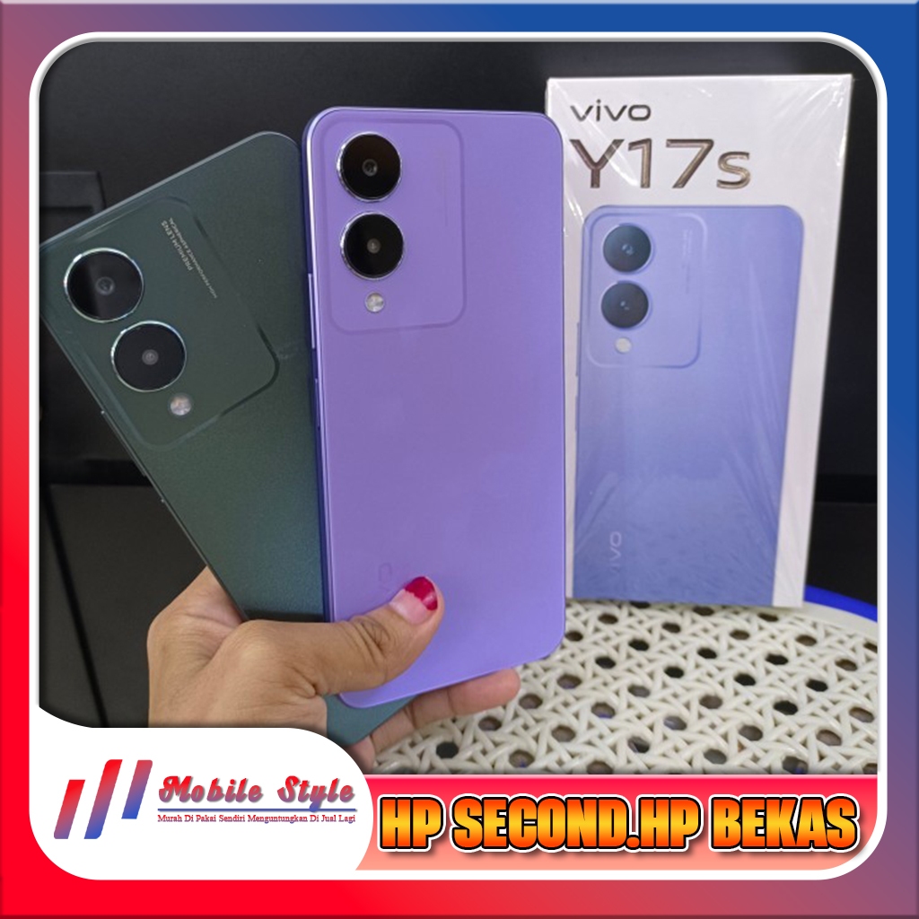 Vivo Y17S Ram 4/64GB | Ram 4/128GB | Ram 6/128GB Second Mobile Style Store