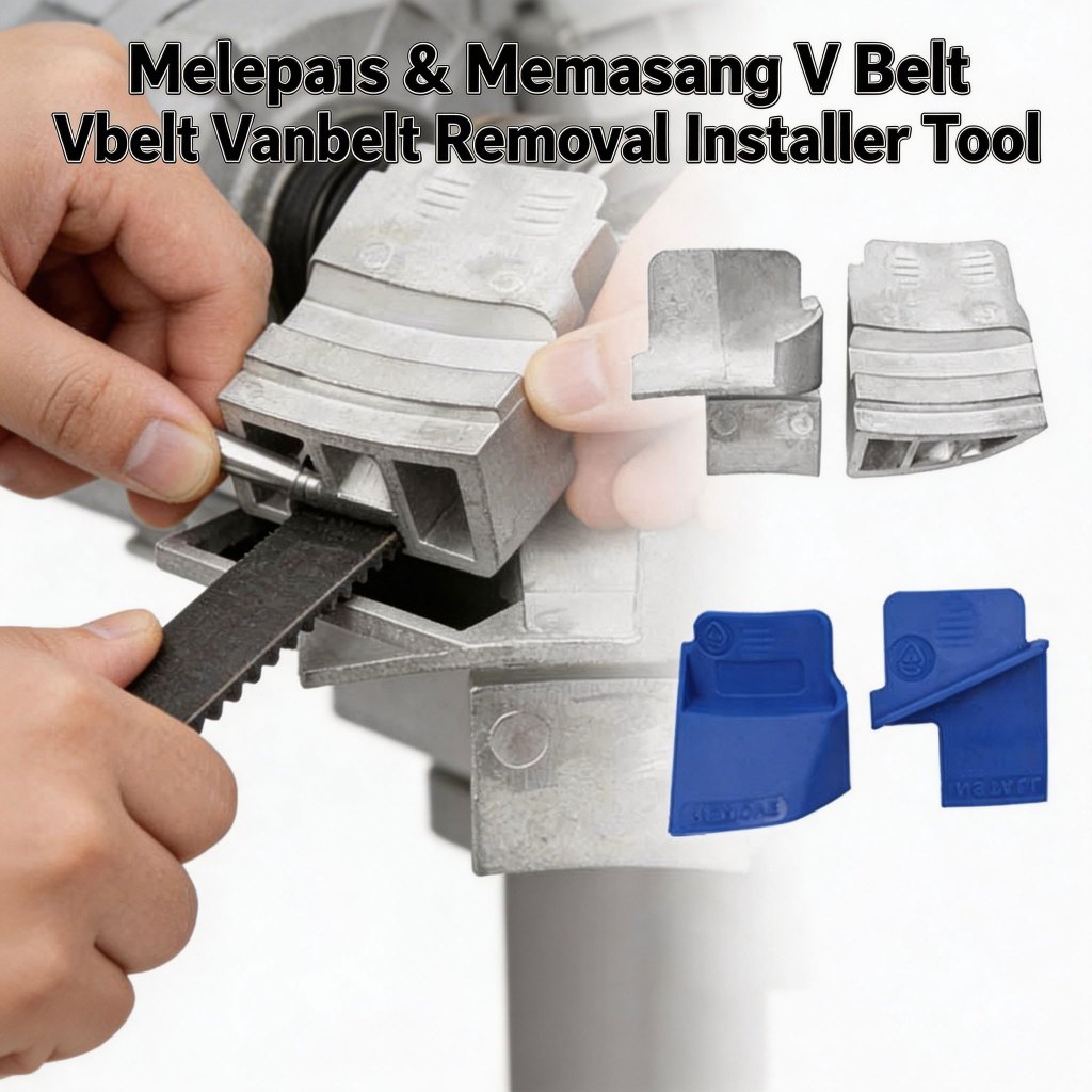POOU IOT COD Melepas & Memasang V Belt Vbelt Vanbelt Removal Installer Tool Car Repair Tool
