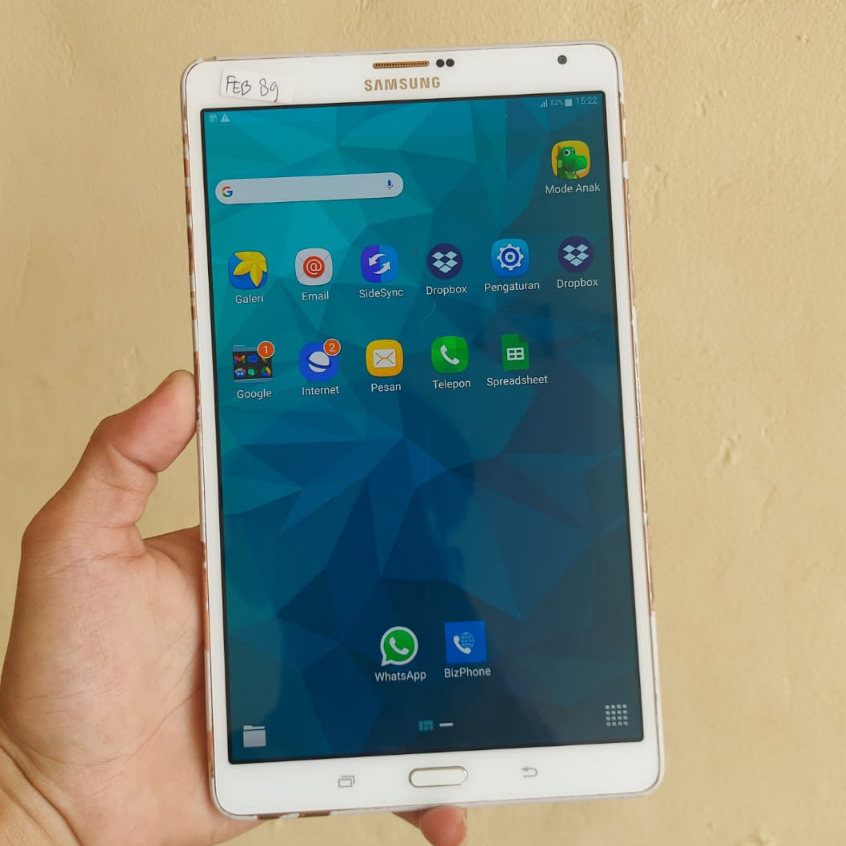 Samsung Galaxy Tab S 8.4 4G LTE RAM 3GB ROM 16GB Ex SEIN