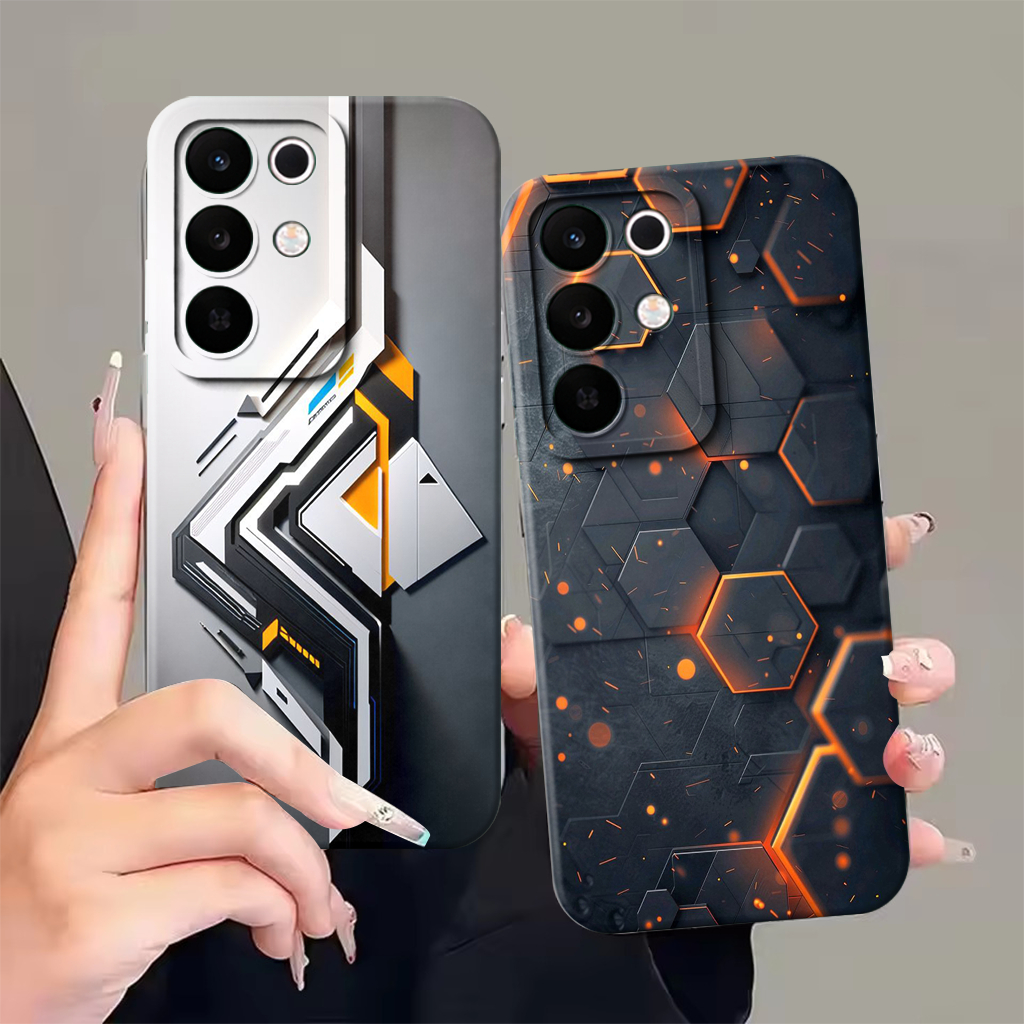 Softcase Realme C85 2026 / Realme 15x Motif Abstrak Keren - Silikon - Fashion Case Cowok