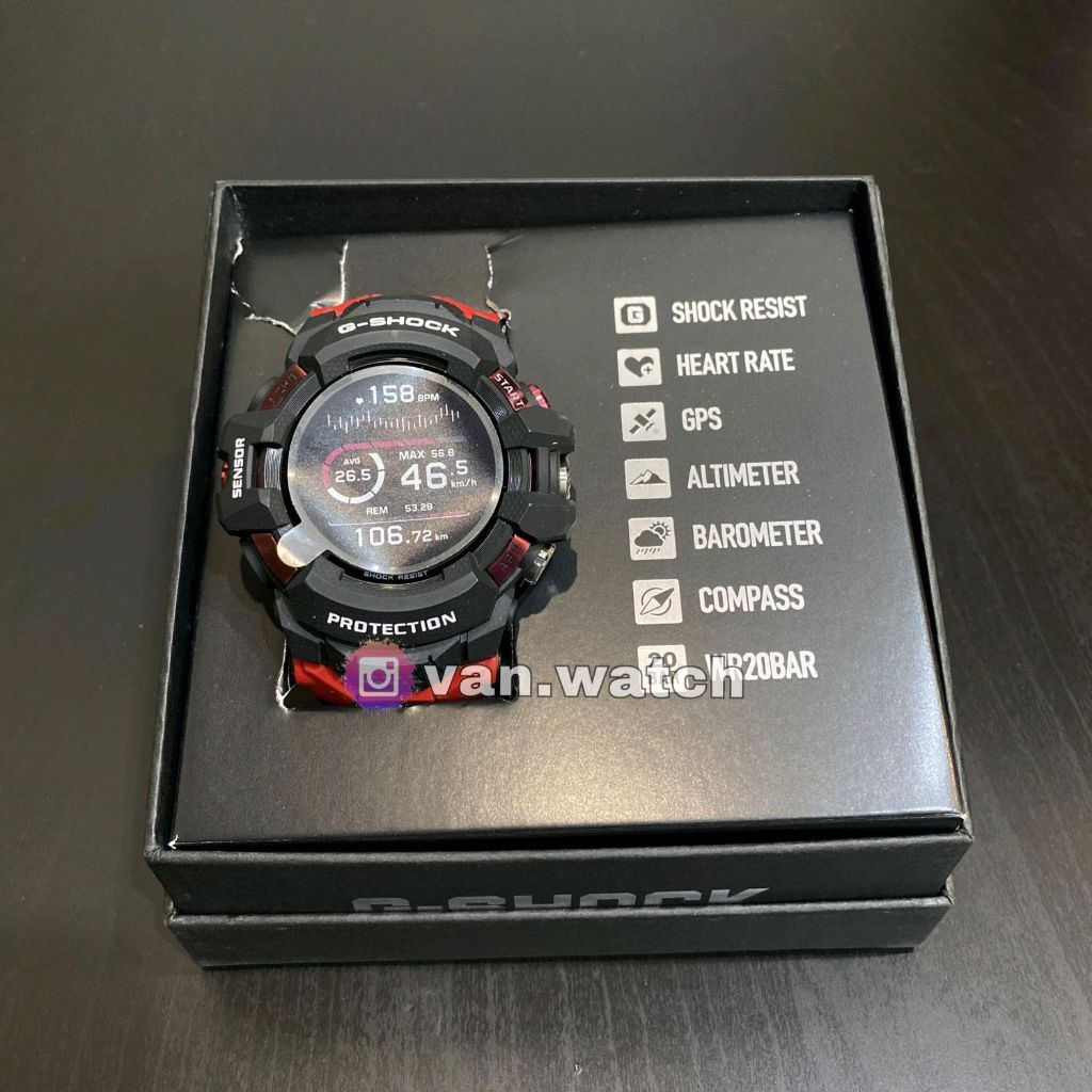 Casio Gshock Smartwatch GSW H1000 / GSW-H1000-1A4 Wear Os Google Original