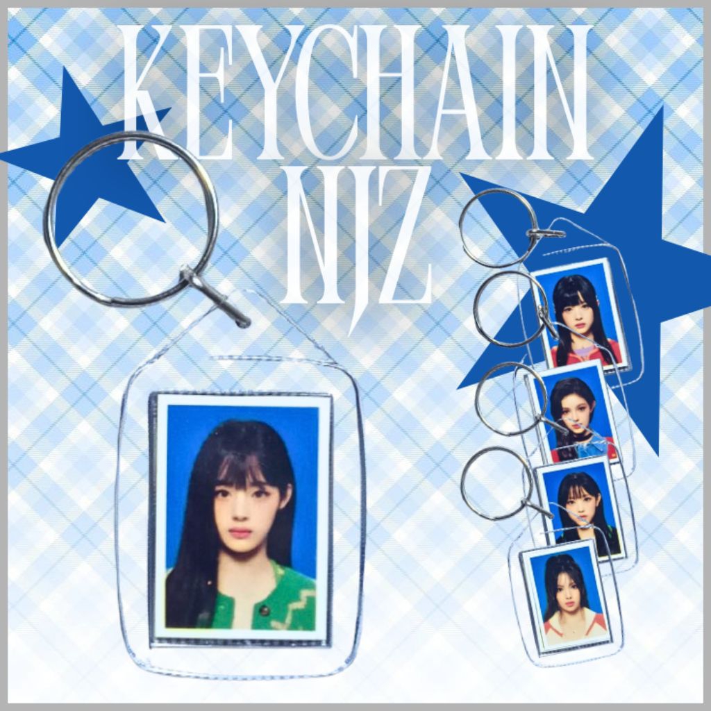 NEWJEANS KEYCHAIN ID PHOTO