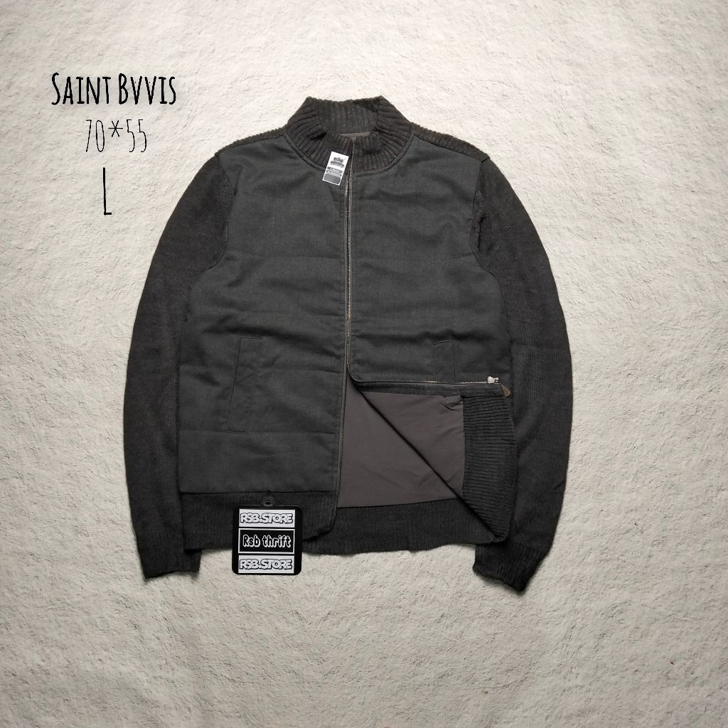 Sweater rajut SAINT BVVIS original 100% size L