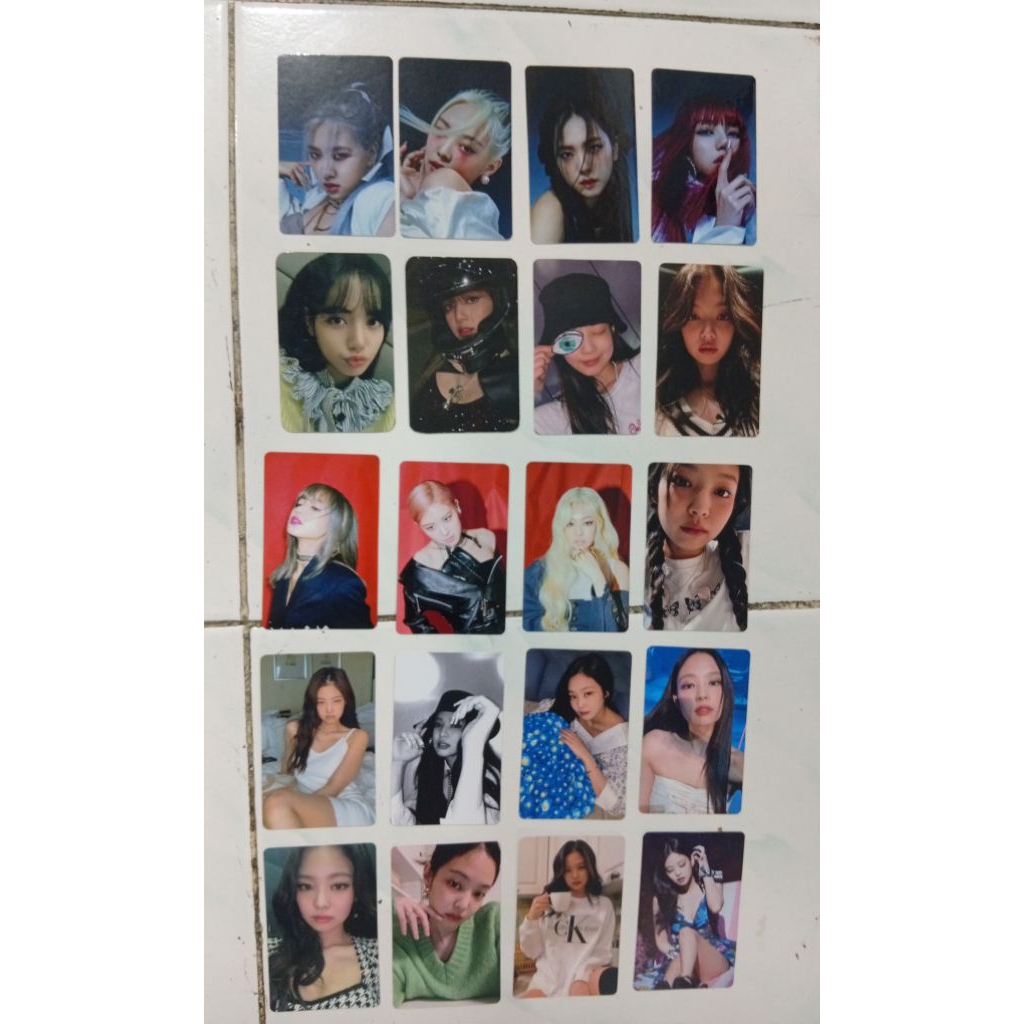 unofficial photocard blackpink