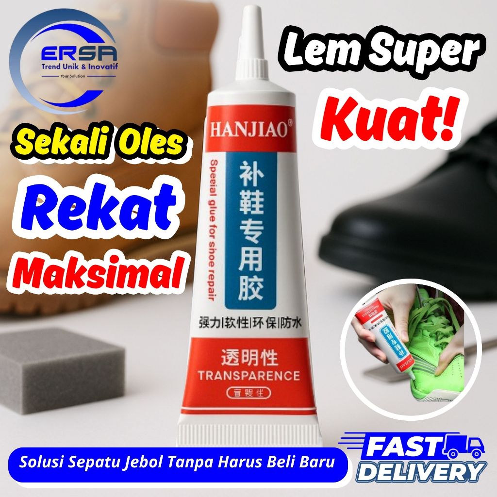 LEM SEPATU SERBAGUNA / LEM SEPATU TAHAN AIR / LEM MULTIFUNGSI / LEM SANDAL / LEM SEPATU