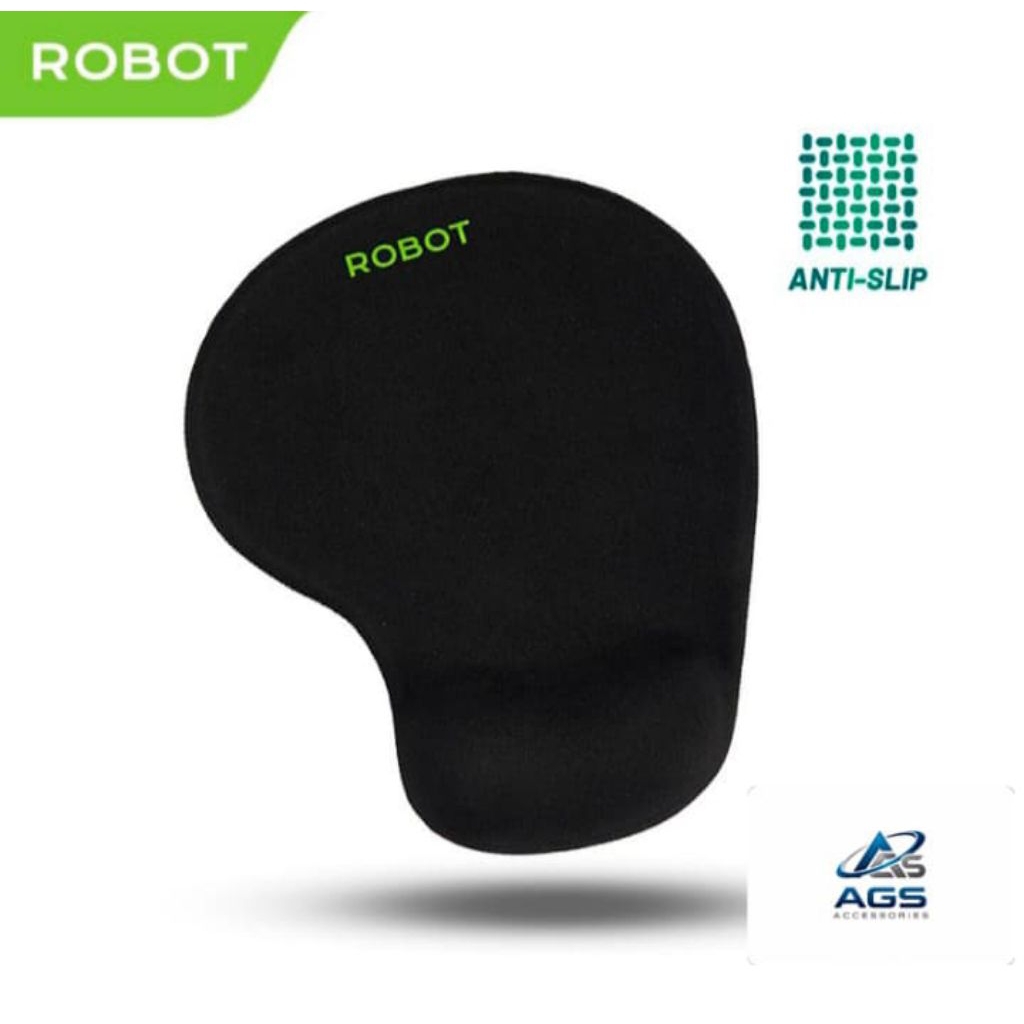 ROBOT Mousepad RP02 205*240 MM Mousepad Anti Slip Mousepad Black