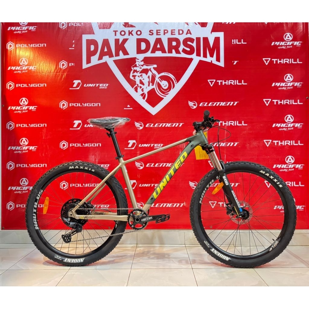 Promo Sepeda Gunung MTB United Miami 4.0 dan Clovis