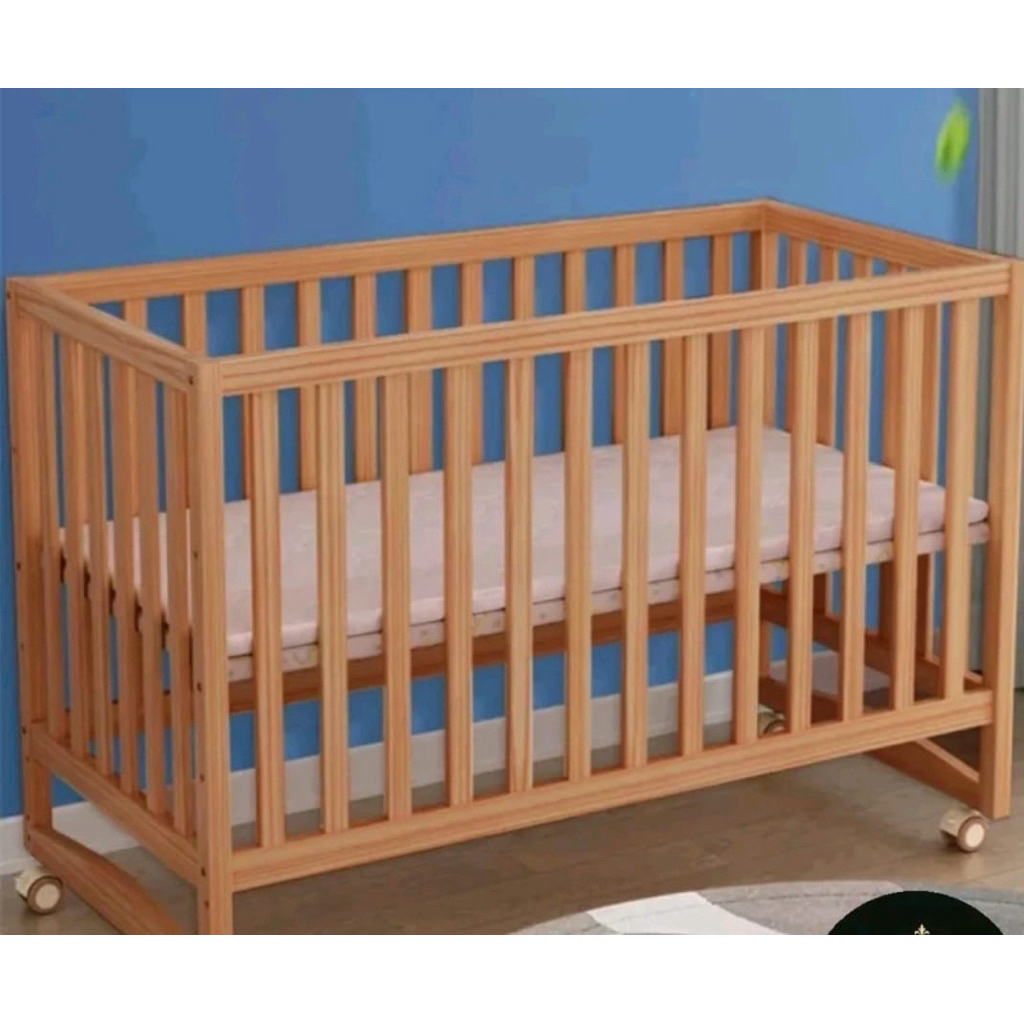 Box Bayi Kayu Tempat Tidur Anak Tempat Tidur Bayi