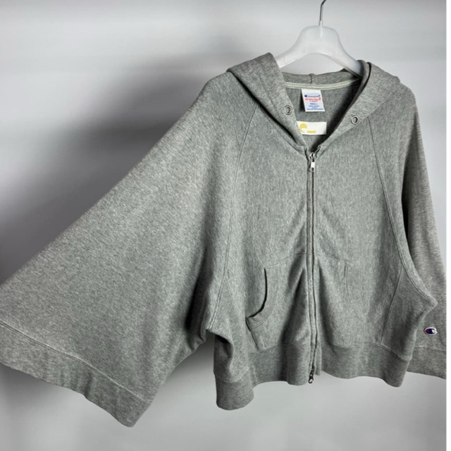 Champion x E HYPHEN Double Zip Hoodie Reverse Weave