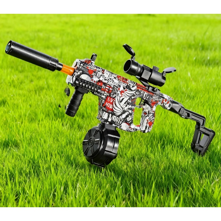 WGG ELEKTRIK OTOMATIS/MANUAL Kriss Vector Water Gel Blaster Mainan Submachine