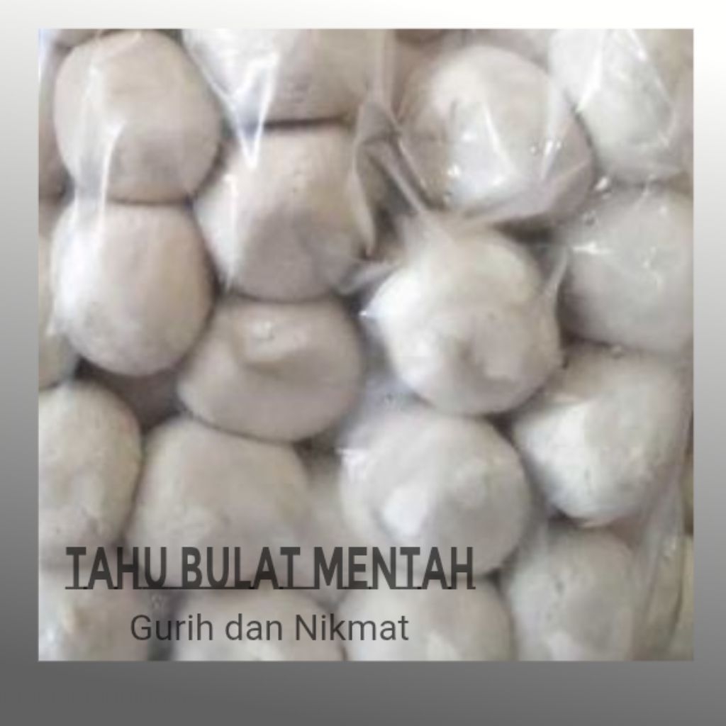 sotong tahu bulat mentah isi 50 /khusus pulau jawa