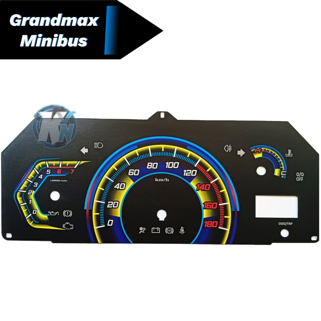 Papan Panel Speedometer Variasi Grandmax Minibus
