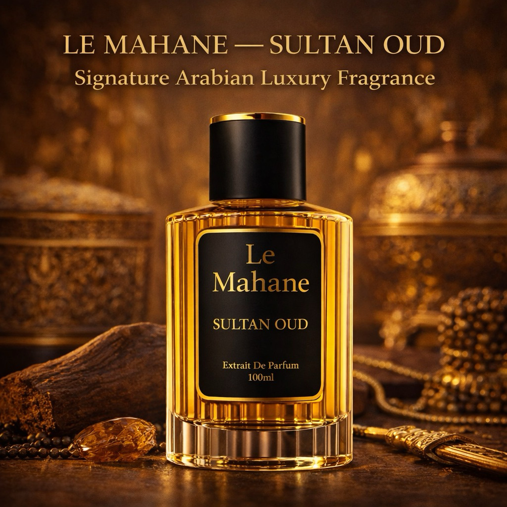 Parfum  SULTAN OUD 100ml Ori – Parfum Pria Unisex Premium Tahan Lama Aroma Arabian
