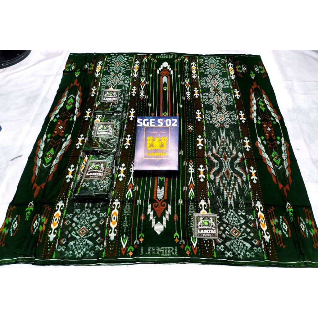 SARUNG LAMIRI SILVER ORIGINAL SGE RAYON SUPER TERMURAH