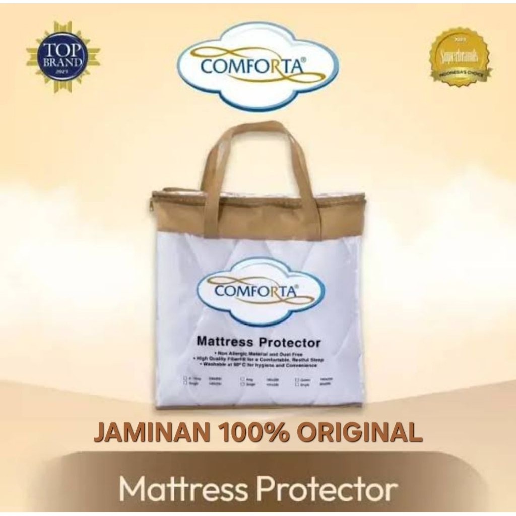 Matras protector comforta / MP /pelindung kasur-100/ 120/ 160/ 180/ 200