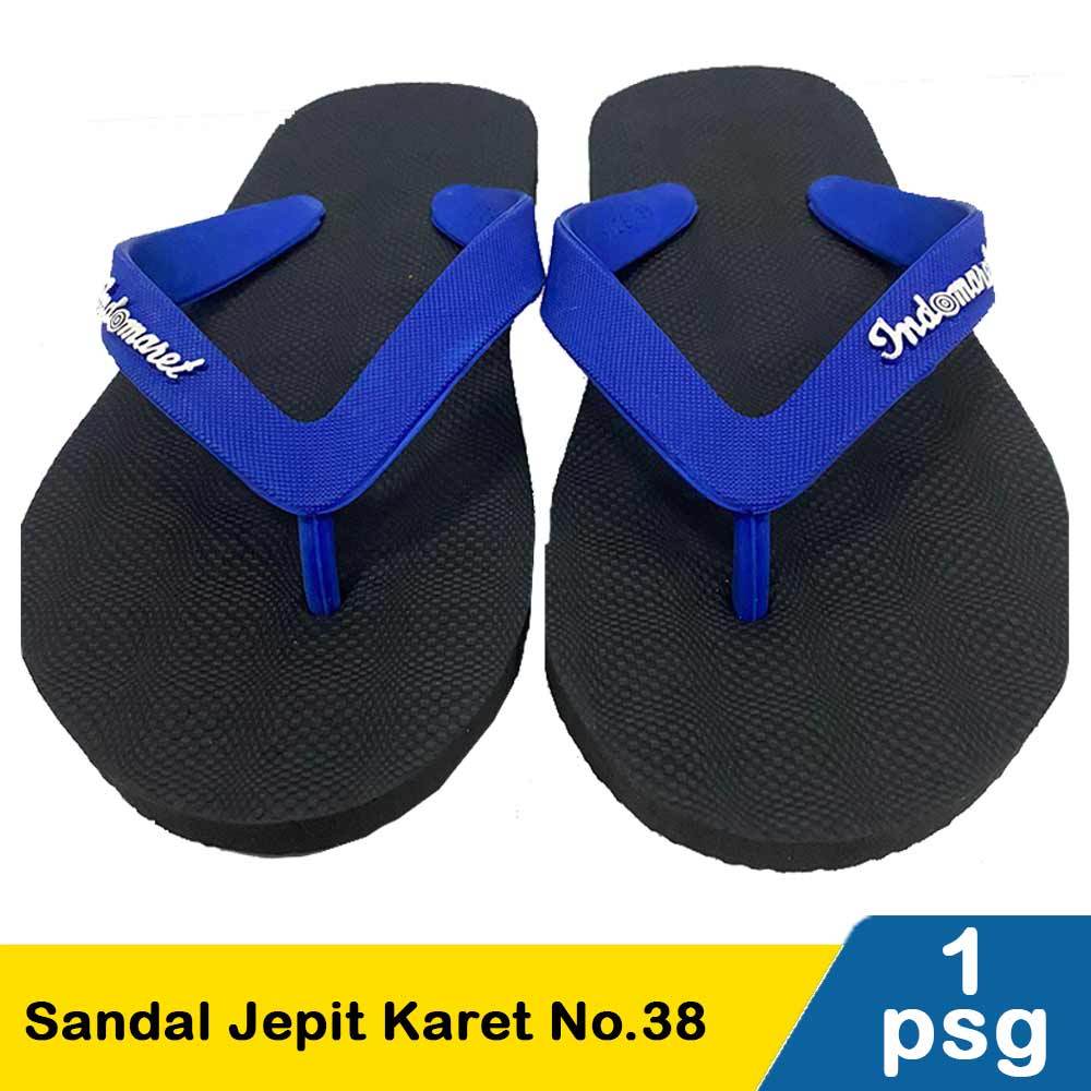 Indomaret sandal jepit karet no.38
