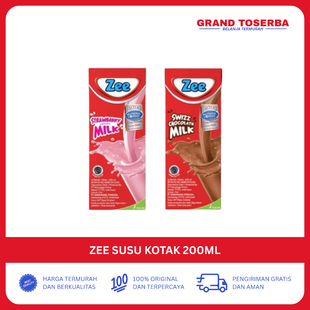 Zee Susu Kotak RTD 200ml