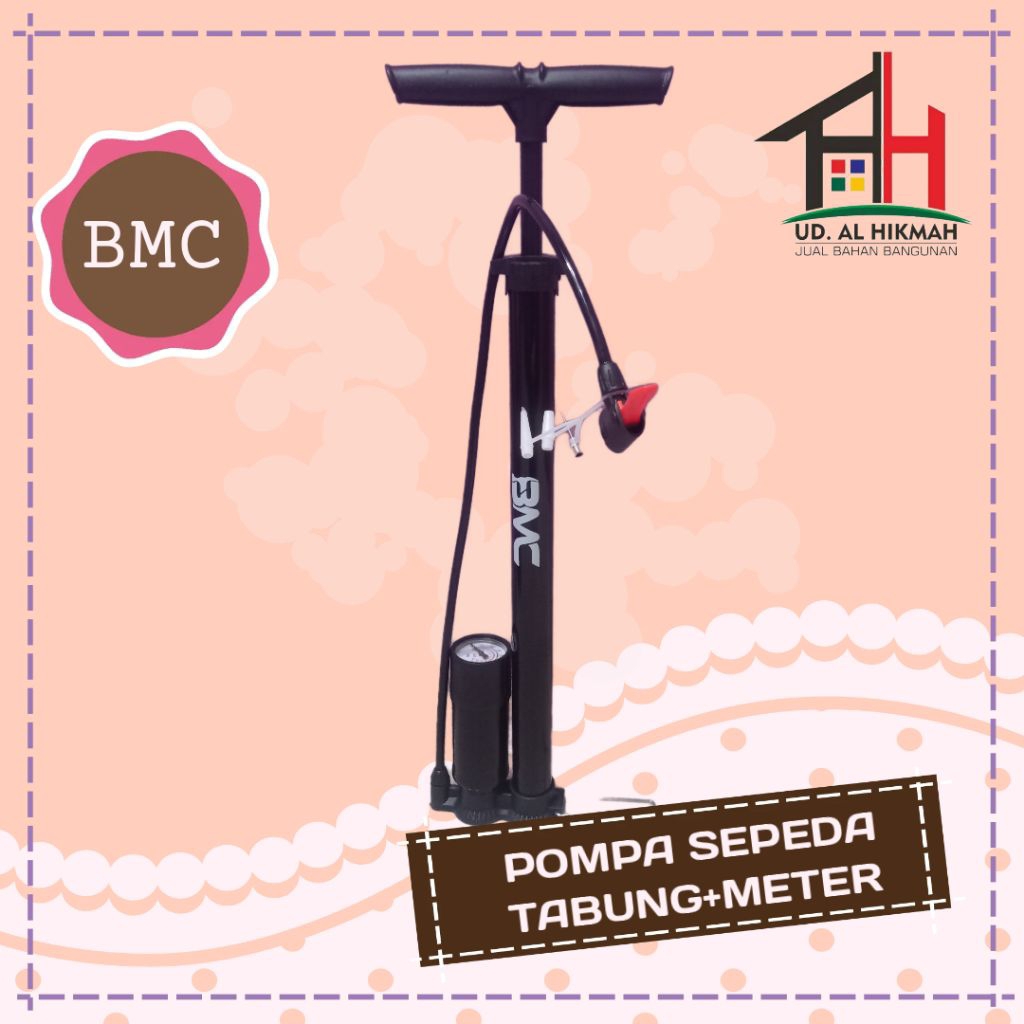 Pompa Sepeda Tabung - Pompa Ban - Pompa Motor - Pompa Sepeda Motor BMC