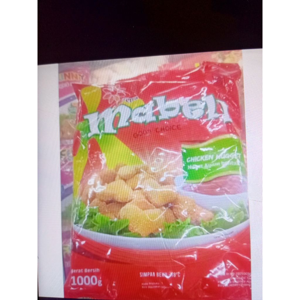 Mabeli Chicken Nugget Ayam 1000 gr