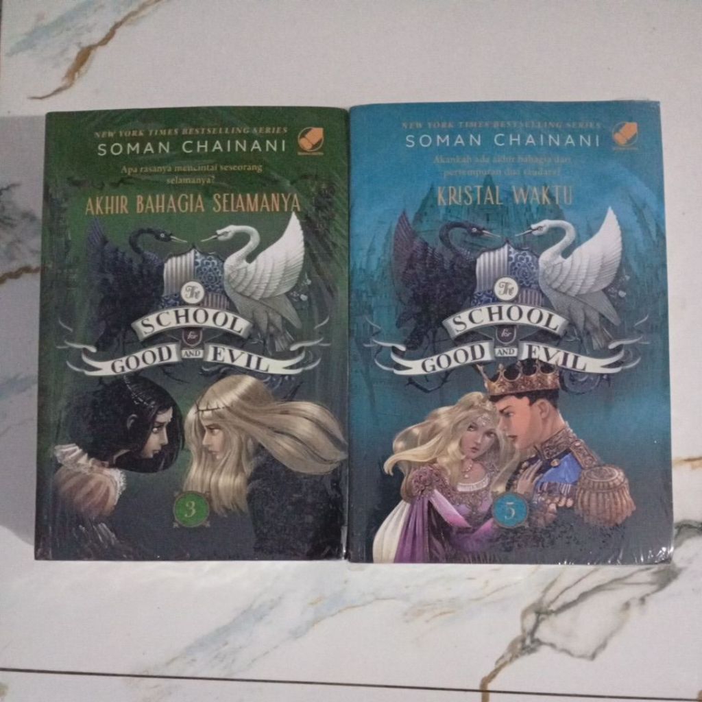 Buku ke 3 dan 5 School for Good and Evil