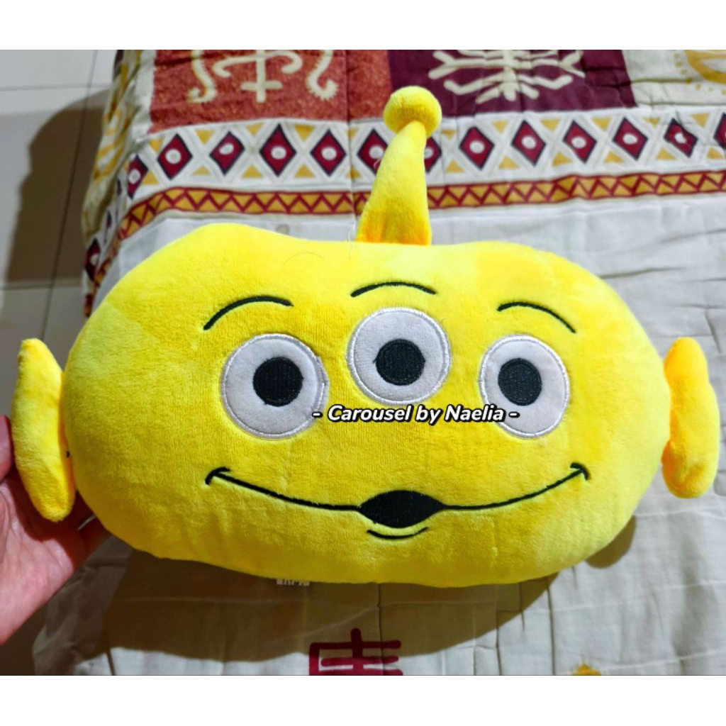 Bantal Boneka Toy Story MINISO Plush Toy Green Alien Disney Pixar