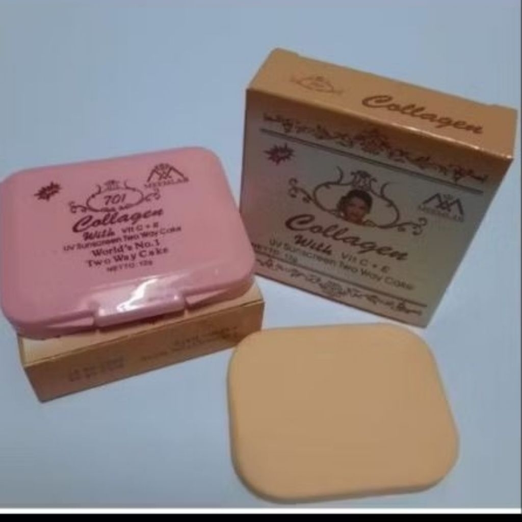 Bedak Padat Refil Collagen Ecer