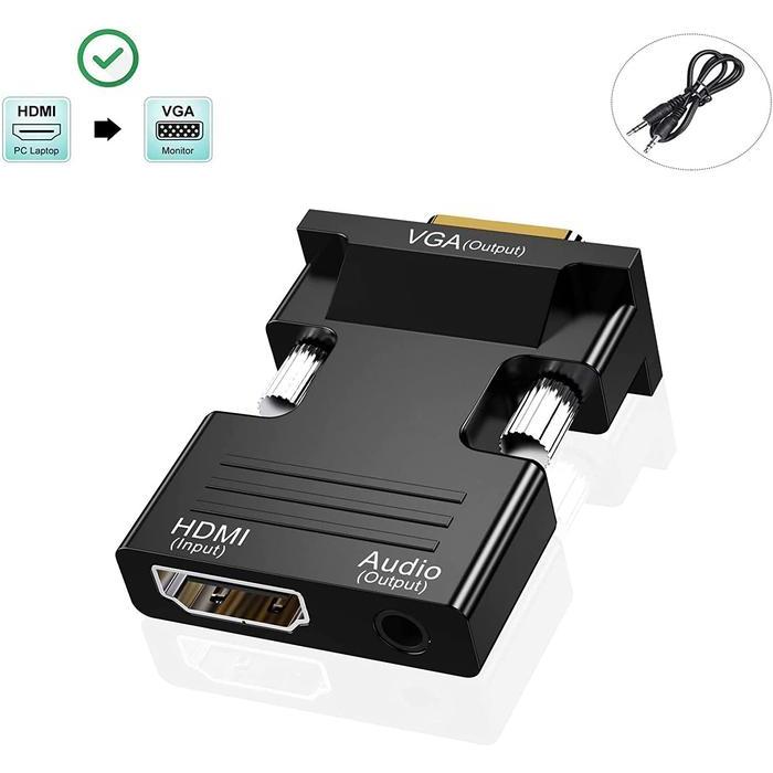 Converter Hdmi to Vga + Audio / Dongle HDMI to VGA