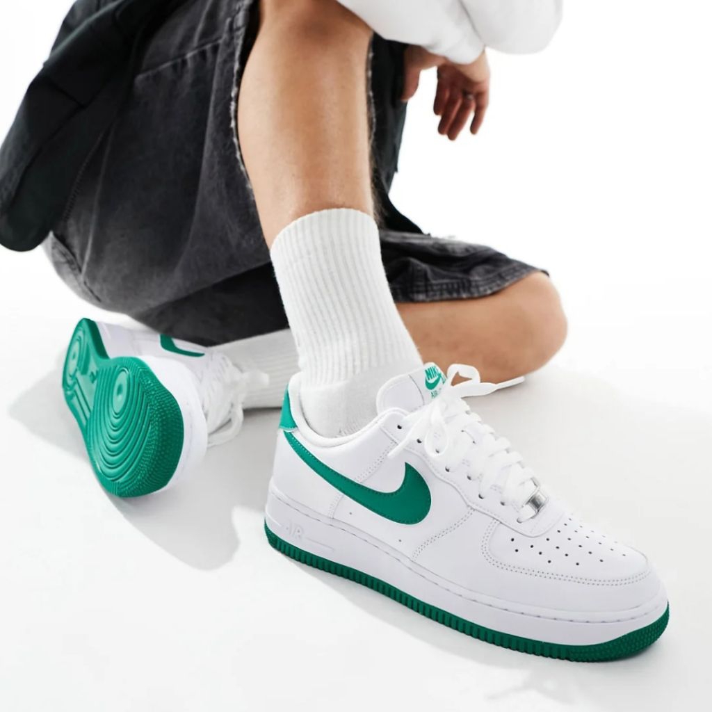 Nike Mens Air Force 1 '07 ORIGINAL Malachite Green | Sepatu Sneakers pria Nike Air Force 1 '07 Origi