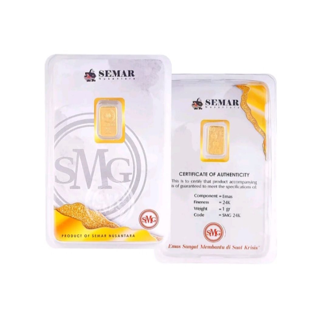 "koleksi pribadi" emas toko semar 1 gram