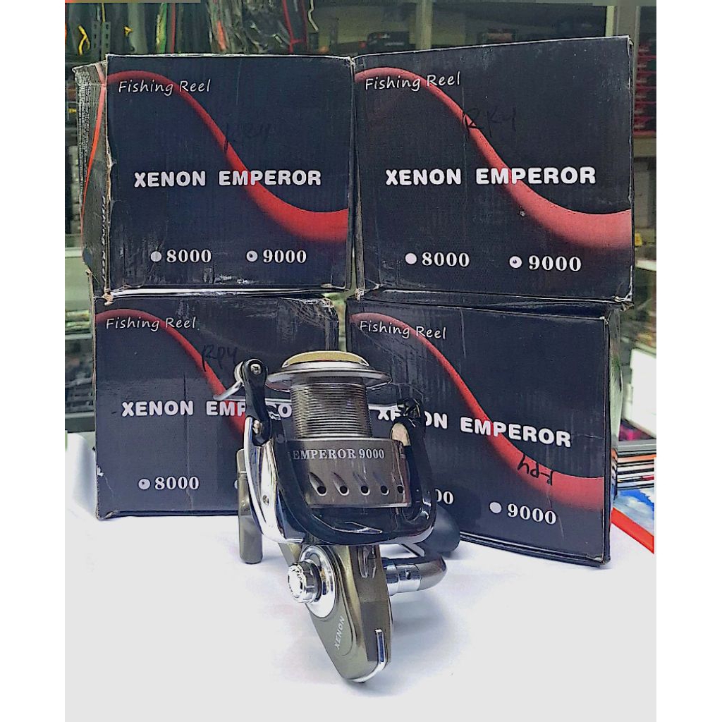 Reel Xenon Emperor Ukuran 8000 dan 9000