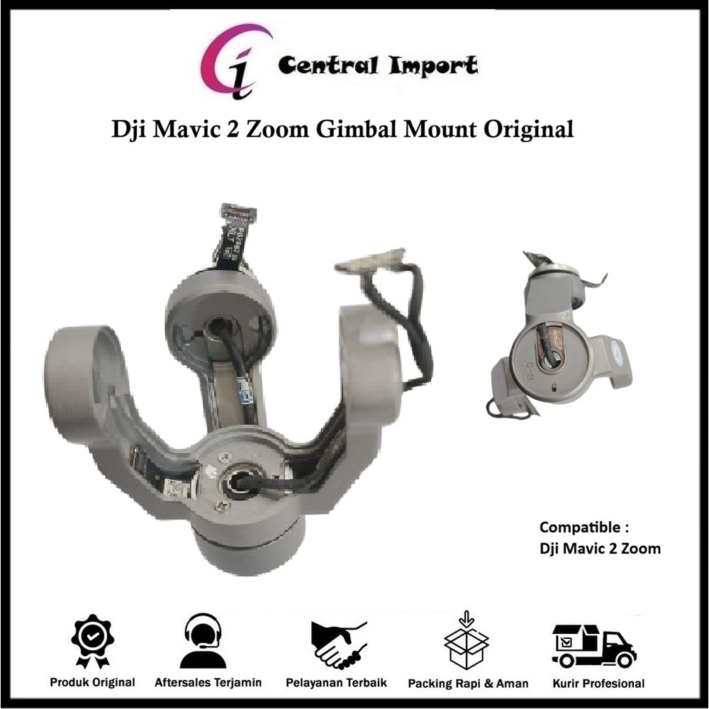 Dji Mavic 2 Zoom Gimbal Mount - Dji Mavic 2 Zoom Motor Dan Yaw - Dji Mavic 2 Zoom Tanpa Lensa
