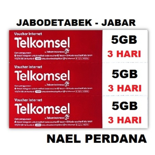 VOUCHER TELKOMSEL 5GB 3HARI
