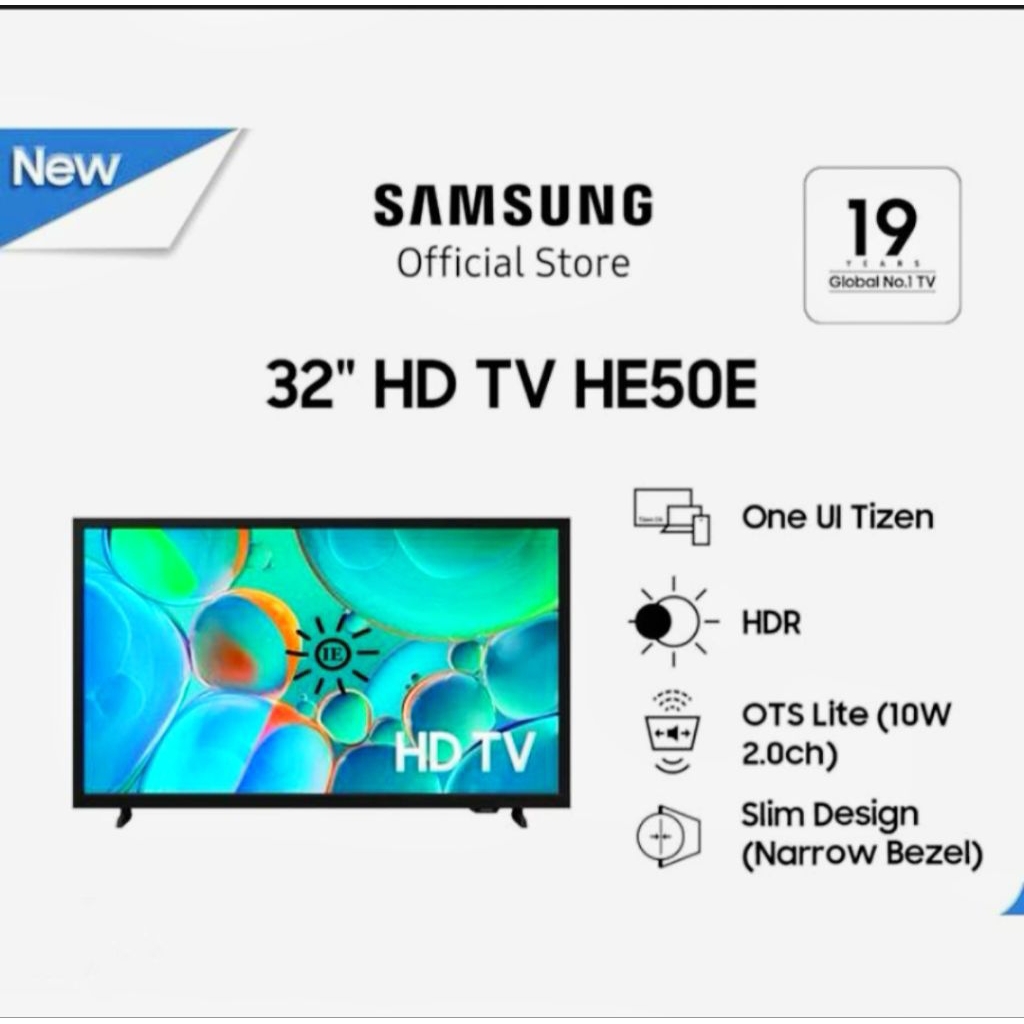 televisi Samsung smart tv HE-50
