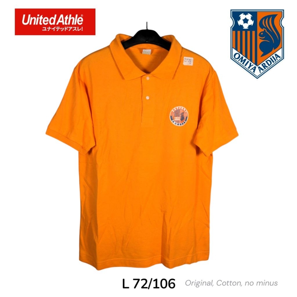 Omiya Ardija J-league Kaos Polo Support Society Size L Original