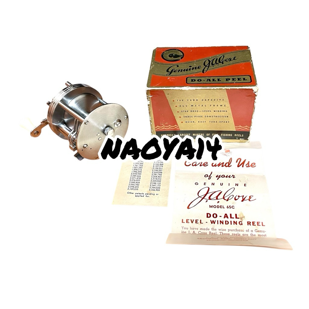 REEL VINTAGE RARE ITEM JA COXE DO-ALL 65C