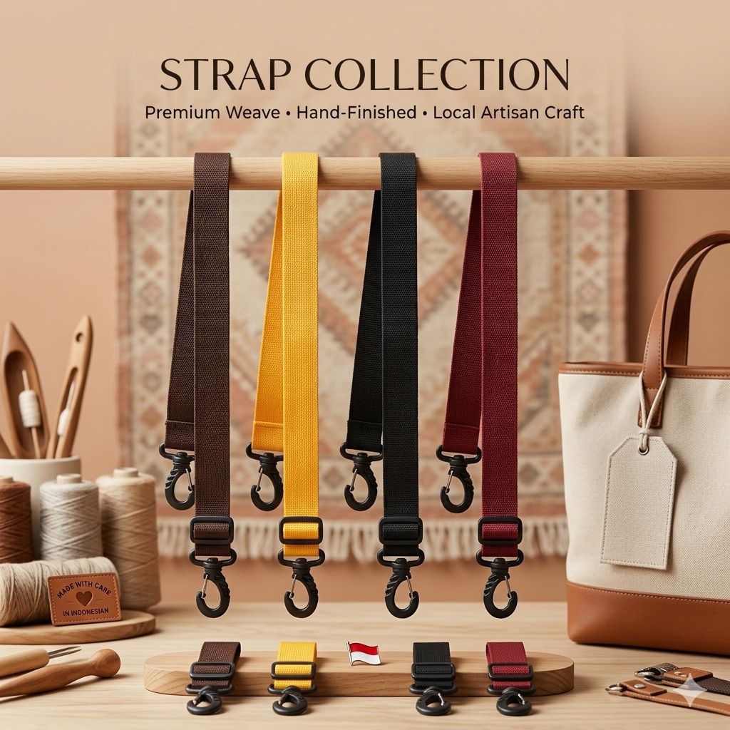 Strap Carrier Eggel Terra 3 Max - Hitam, Desain Elegan, Praktis