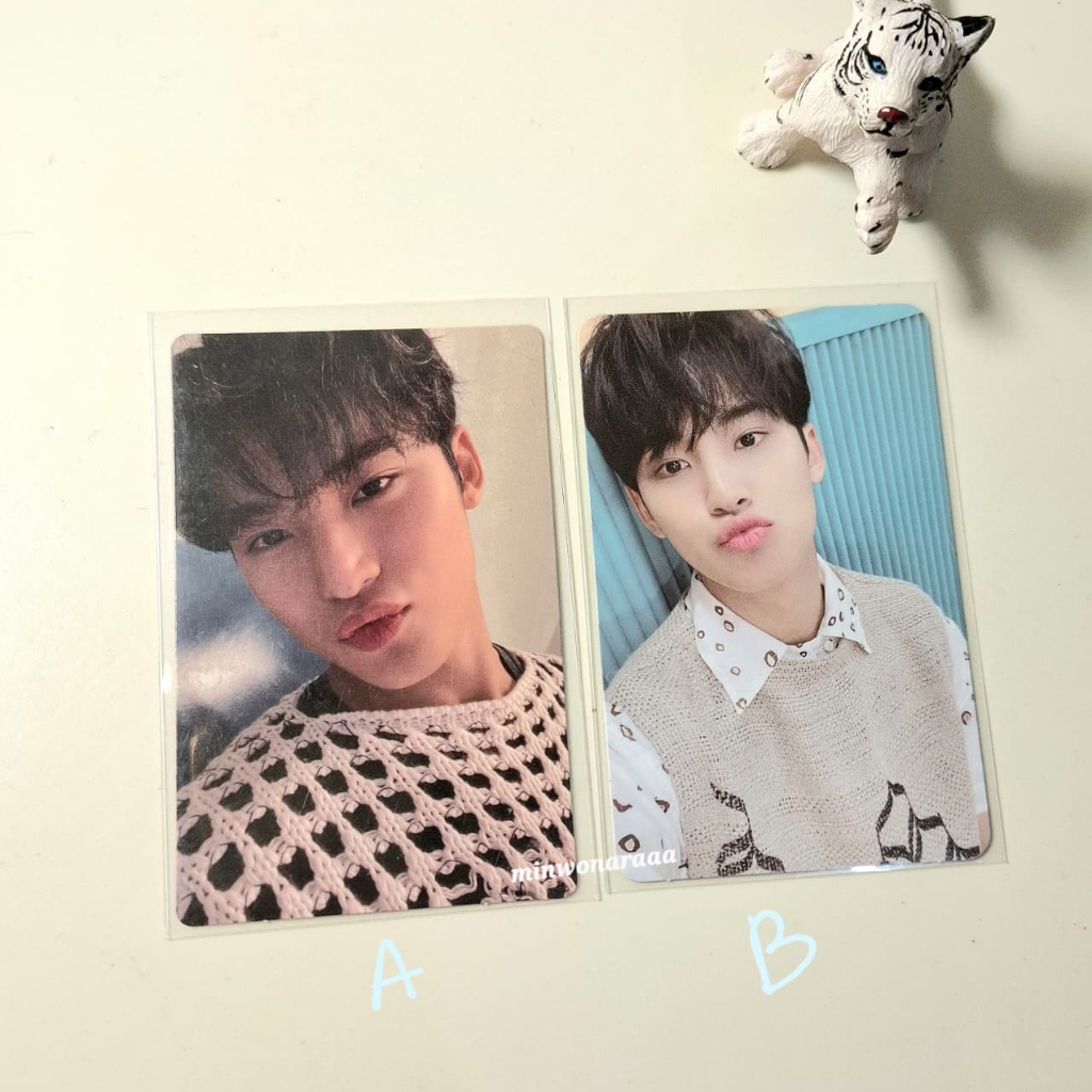 photocard official mingyu cimumu attaca henggarae
