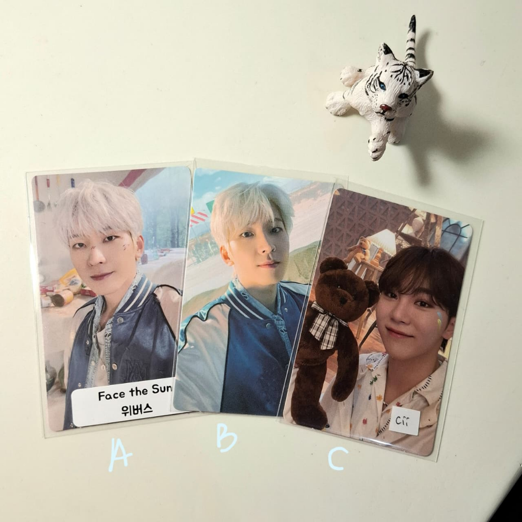 photocard official seventeen wonwoo seungkwan teddy