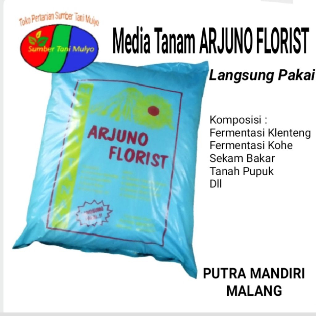 media tanam organik siap pakai Arjuno florist