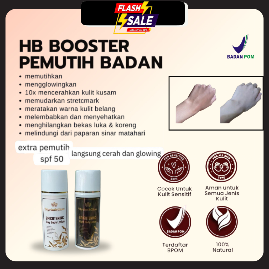 LOTION PEMUTIH BADAN GLOWING - BODY SERUM LOTION MEMUTIHKAN PERMANEN ORIGINAL CEPAT DALAM SEMINGGU -