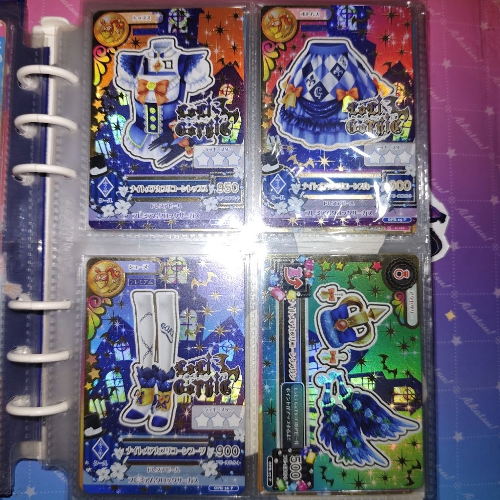 Aikatsu Nightmare Capricorn Roulette Loli Gothic Premium Rare OPR