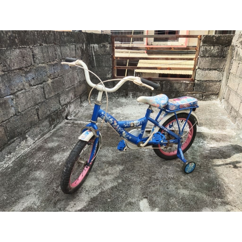 Sepeda anak Wimcycle edisi Frozen